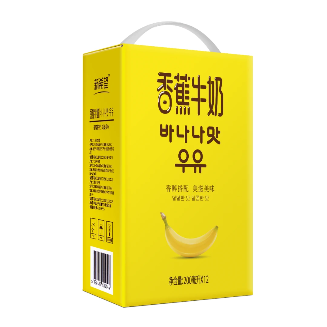 新希望 香蕉牛奶(200ml*12瓶)