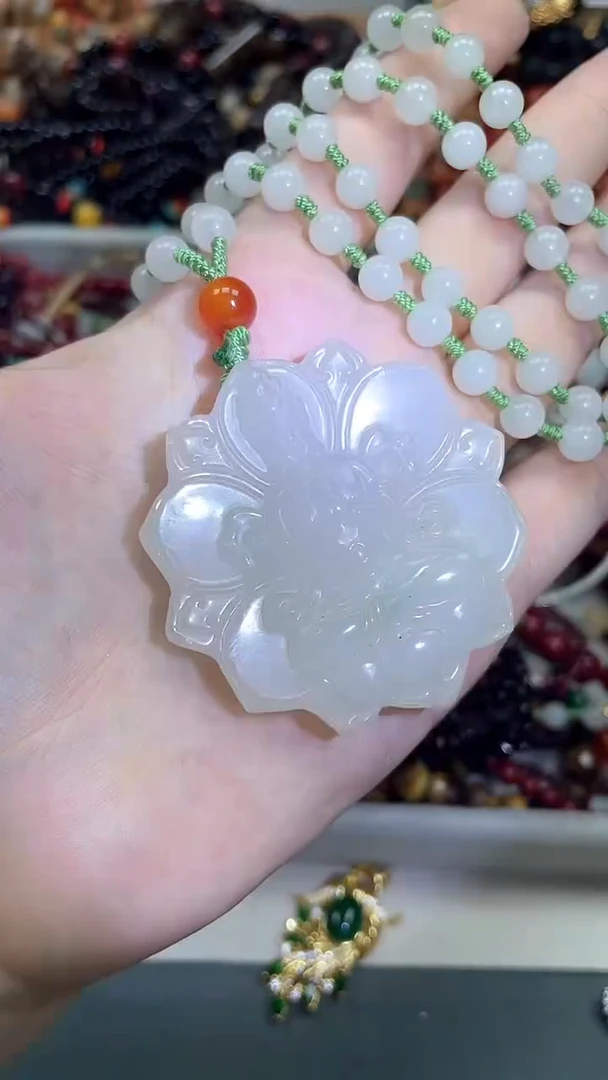 毛衣链未镶嵌石英质玉（金丝玉）多样性发货拍一发一