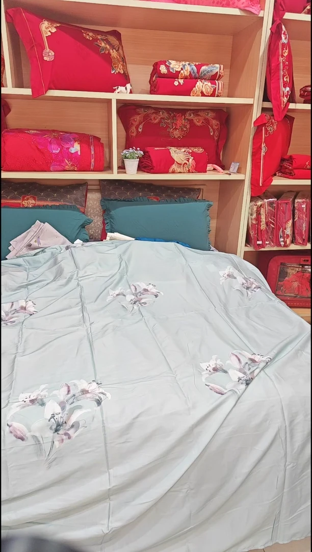 银鼠毛全棉磨毛床单2.4**2.5绿