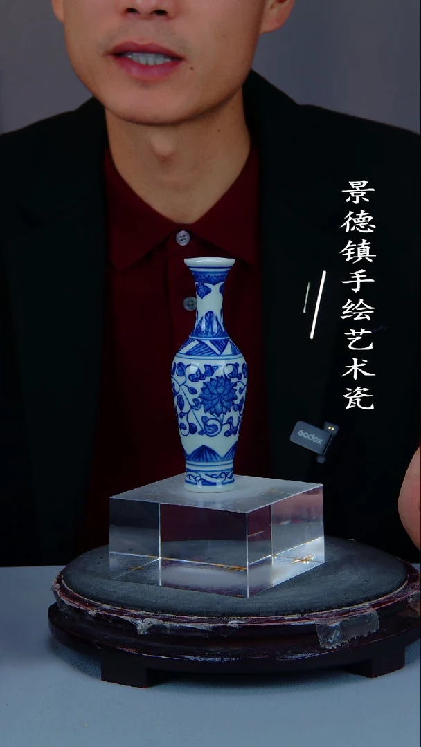 摆件陶瓷景德镇手工手绘陶瓷摆件14