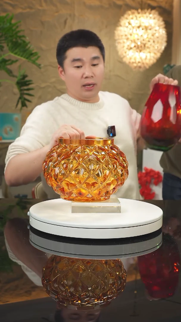 【闪购商品】摆件福利琥珀花瓶