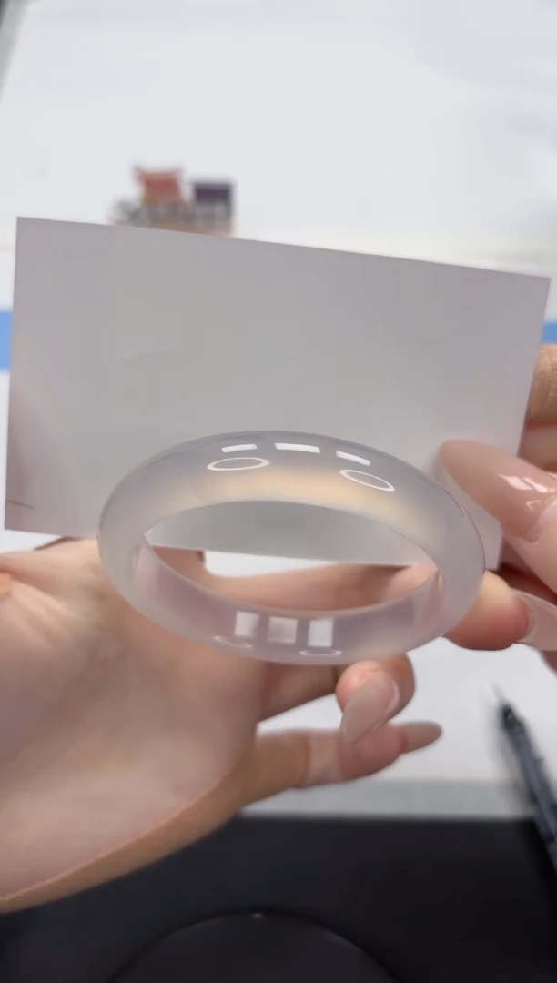 【闪购商品】石英质玉手镯未镶嵌A88-54.5