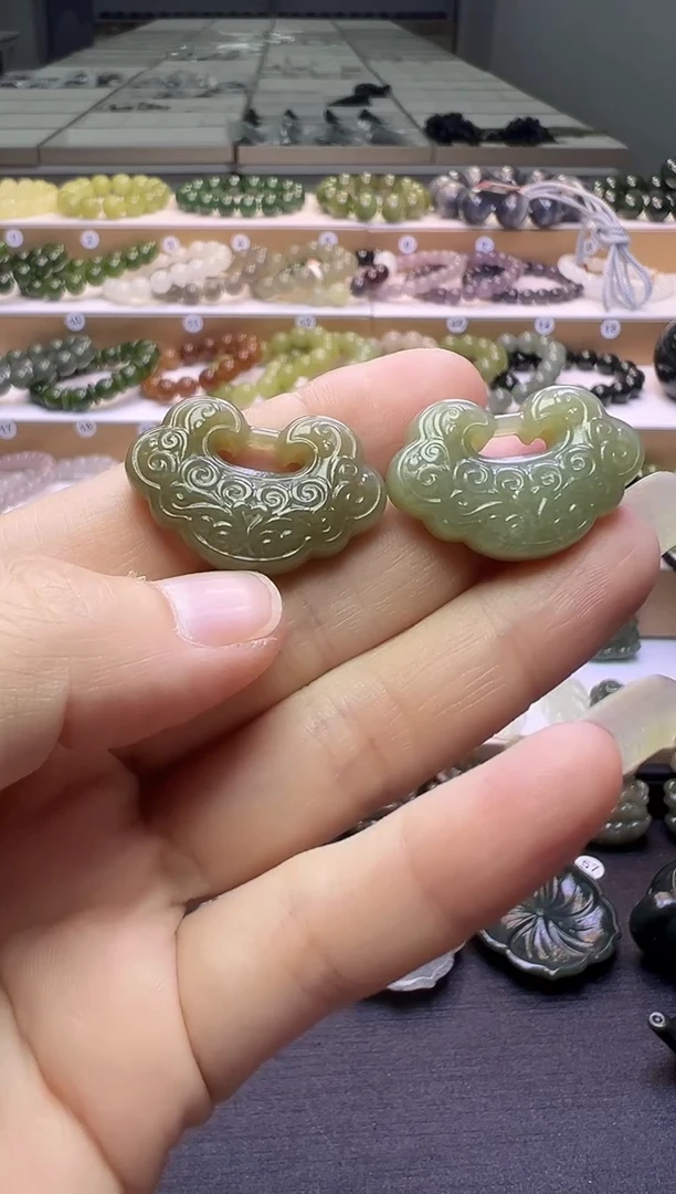 颈饰未镶嵌和田玉73号链接多样性发一（先拍先挑）