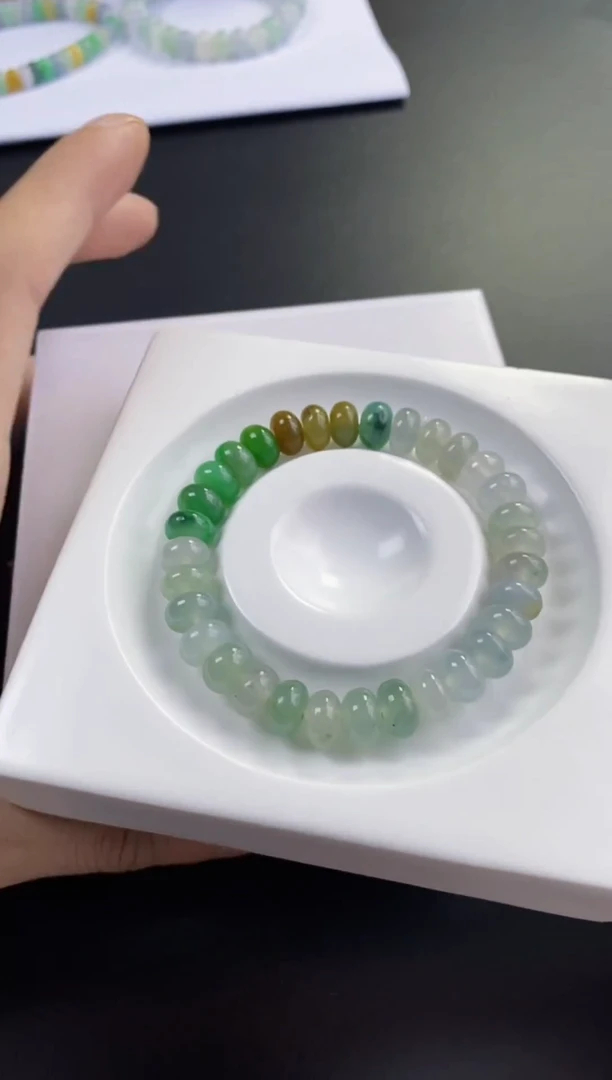 未镶嵌手串翡翠13天然A货翡翠
