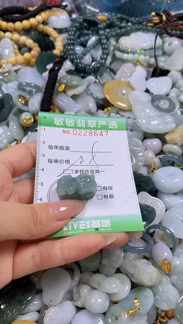 翡翠未镶嵌颈饰闪购0228647多样性发其一