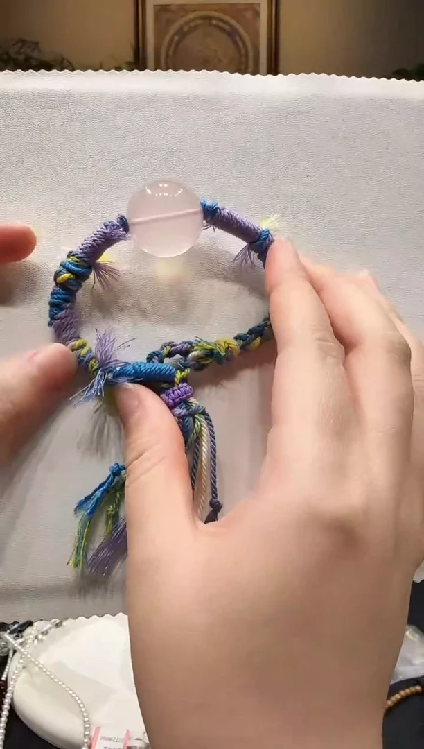 颈饰未镶嵌水晶手绳