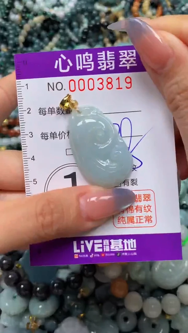 颈饰未镶嵌翡翠闪购003819