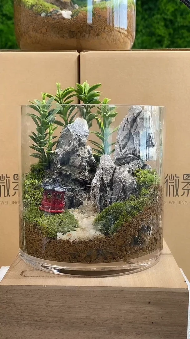 【闪购商品】孤品中圆缸小亭子款