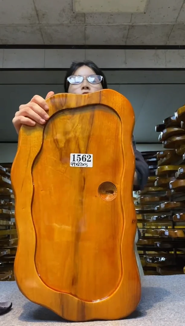 实木原木茶盘 一物一拍(不含配件）