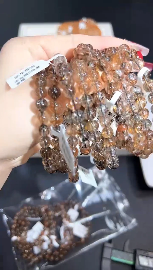 【闪购商品】水晶手串未镶嵌23R多样性发其一/1条7mm默认微瑕