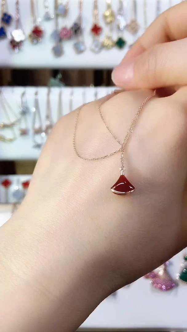 【闪购商品】玛瑙/玉髓手链18K金镶嵌玛瑙K玫