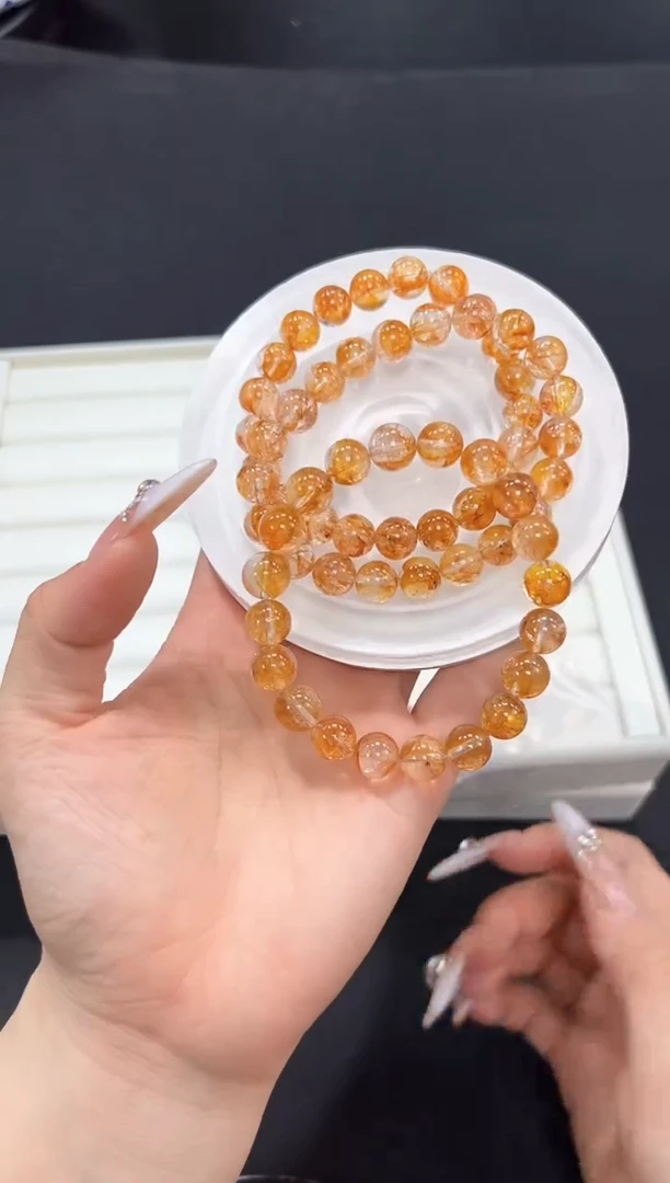 水晶手链未镶嵌67U多样性发其一【1条】默认微瑕