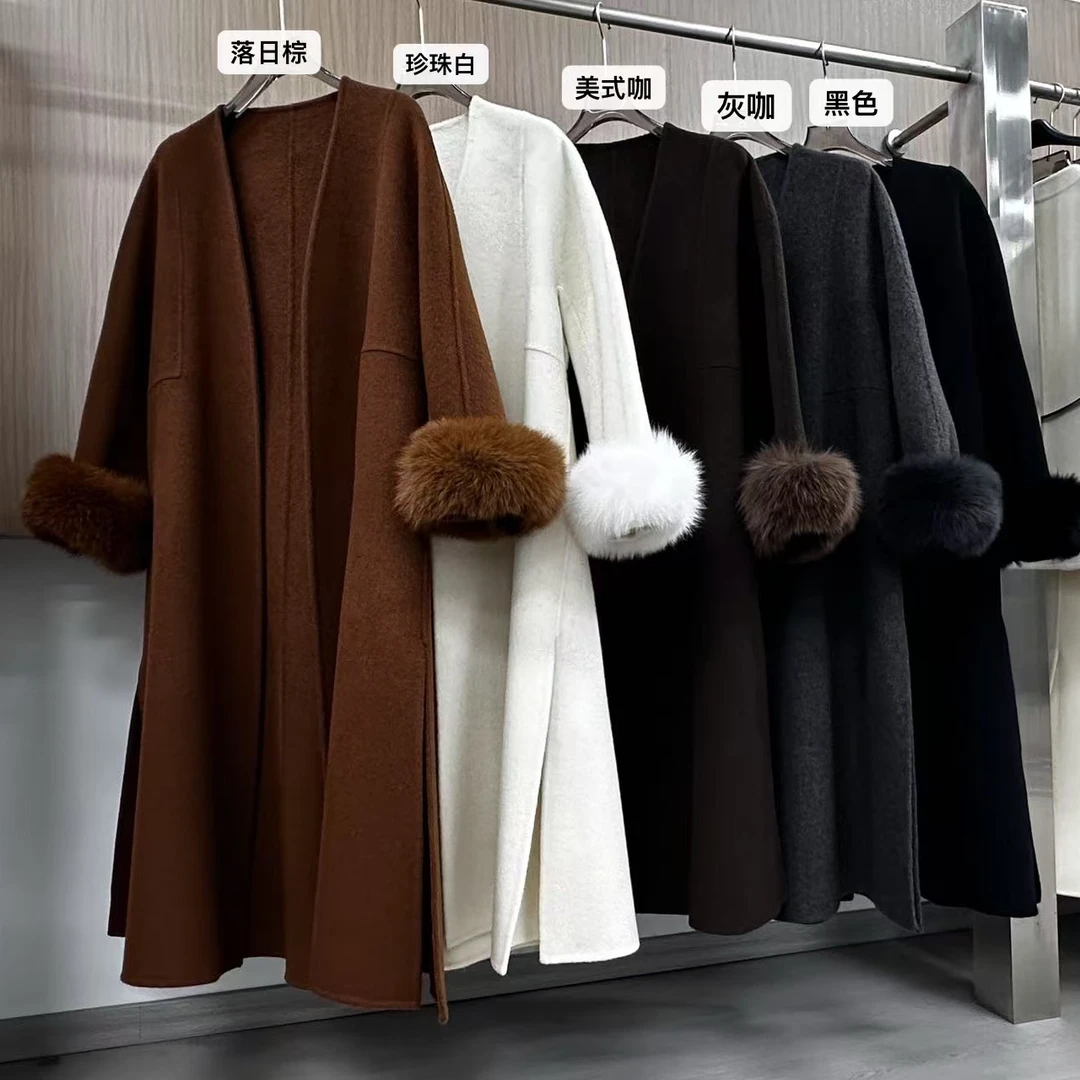 【三个老表专属】冬季新款设计师双面羊毛大衣集合链接（1-200）号