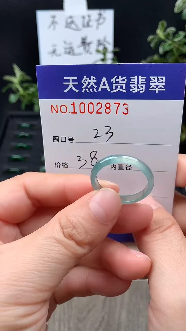 未镶嵌戒指翡翠23#