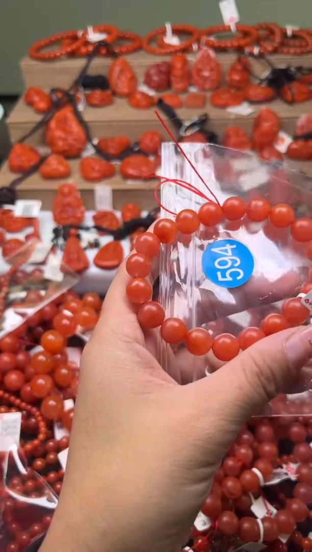 【闪购商品】南红玛瑙珠宝奇石未镶嵌594-10+