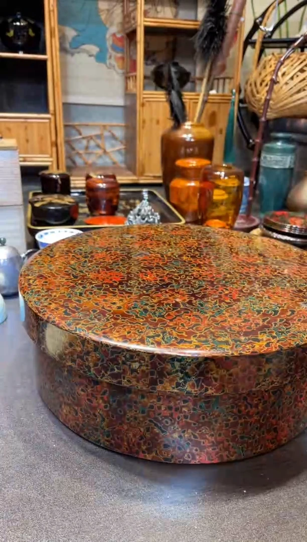 茶仓 大漆漆器大漆漆器大漆漆器