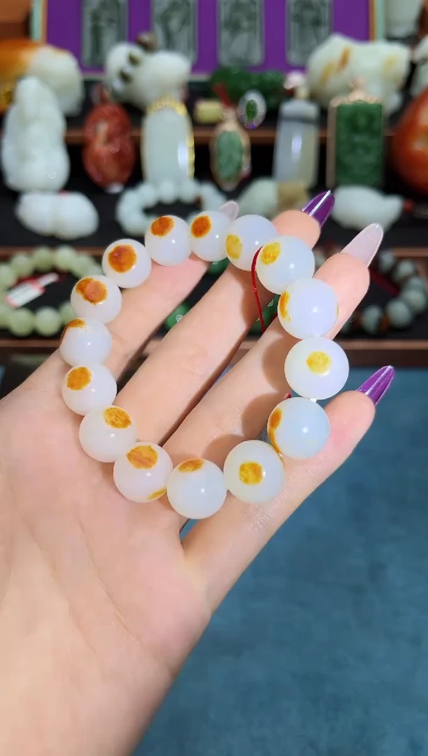 手串未镶嵌和田玉（子料）奥***林8