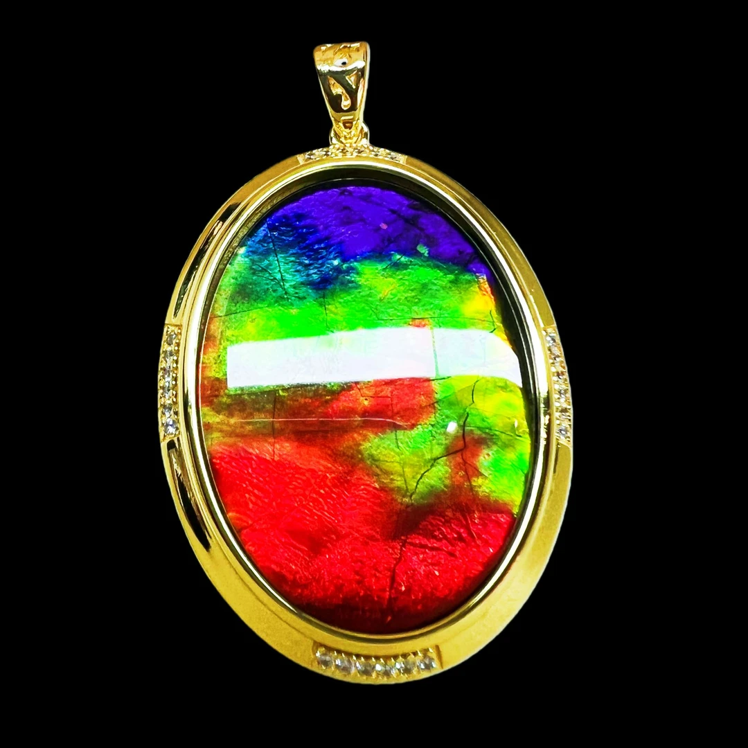 【斑彩】36mm 三色 加拿大 N-3 N-3 DZ-G 创意饰品 G27