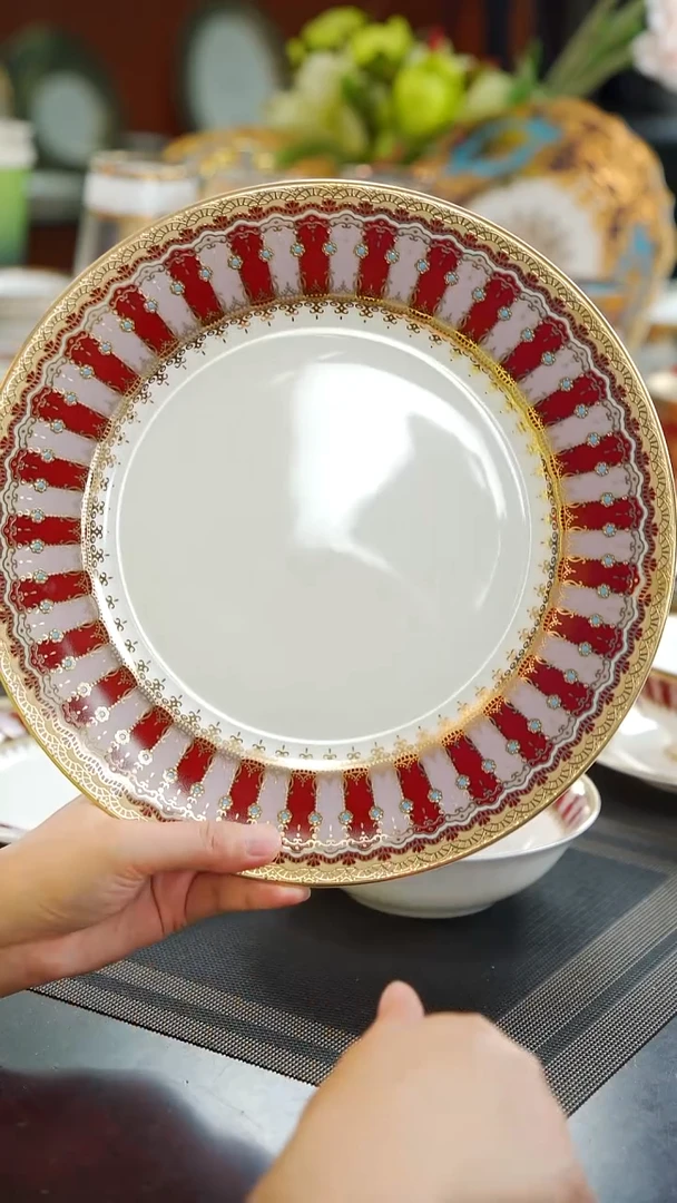 瓷片10.5寸牛排盘1个 福利价