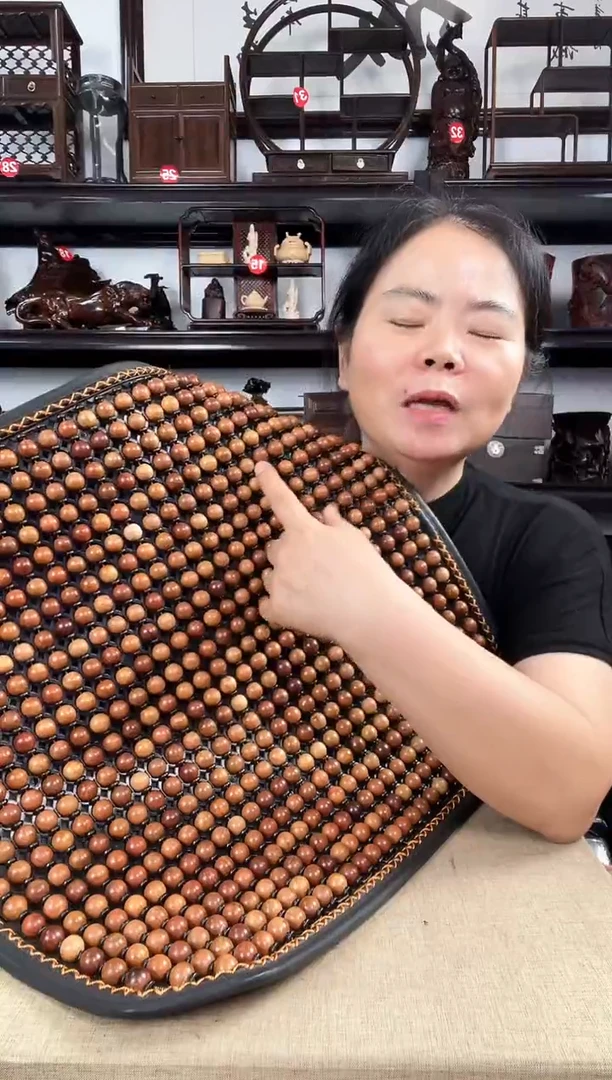 木坐垫老李红木工艺品