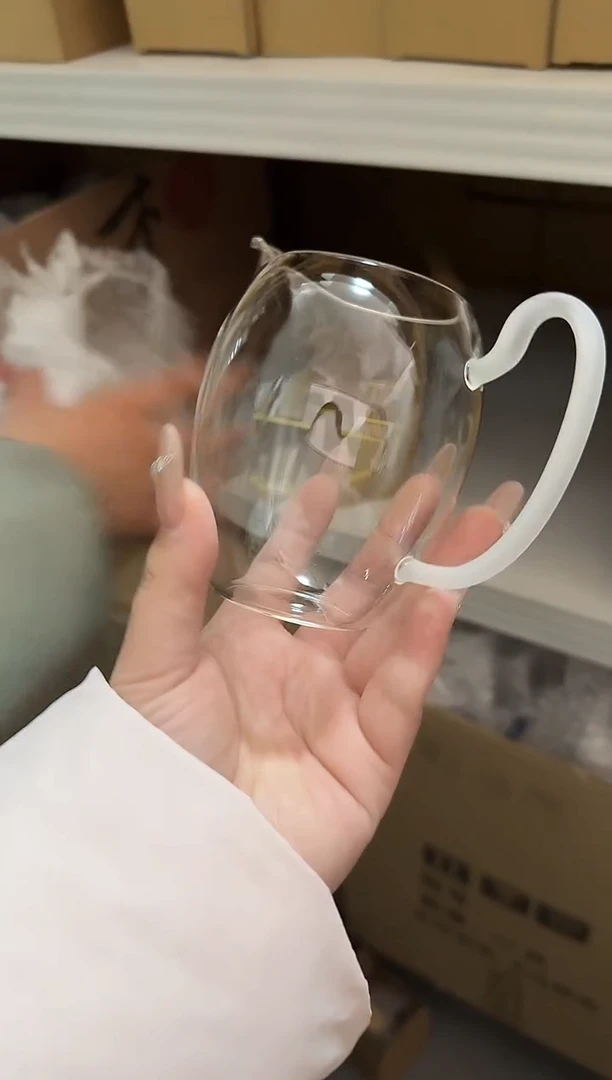 磨砂欢然公道杯