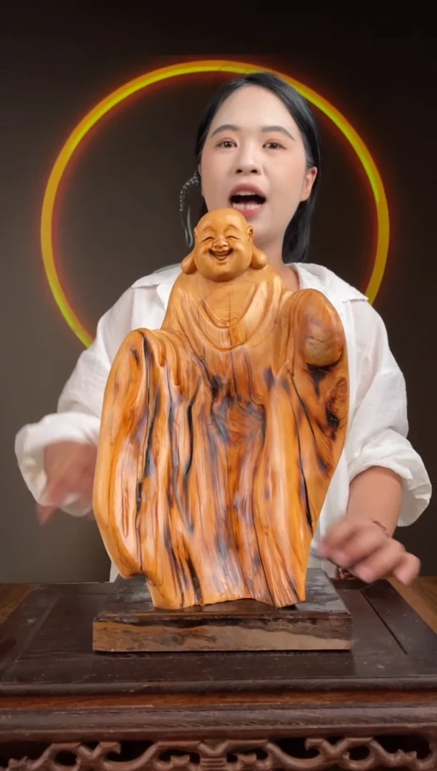 柏木（崖柏）手工摆件,先抢先得! 编号:136