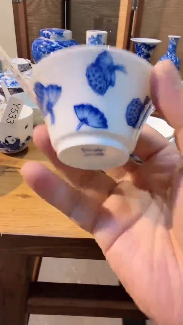 瓷片Y503家庭日用瓷器摆件