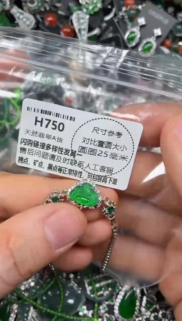 颈饰未镶嵌翡翠H750手链