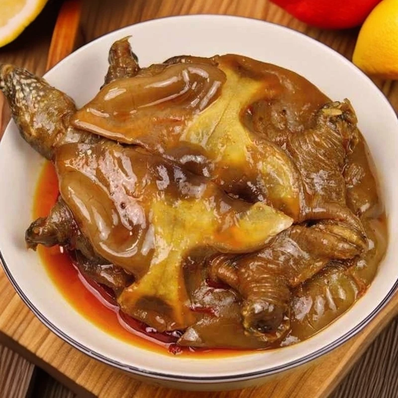 辣卤甲鱼大甲鱼甲鱼加热即食现味美甲鱼武汉卤味小甲鱼香甲鱼熟食