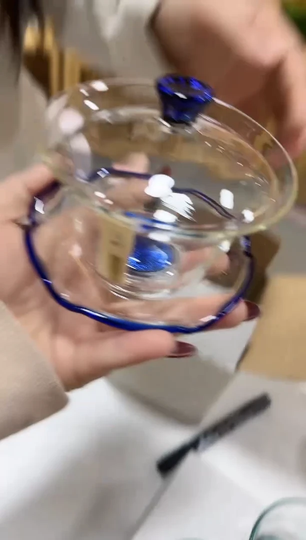 【闪购商品】蓝晶亮彩盖碗139好啊