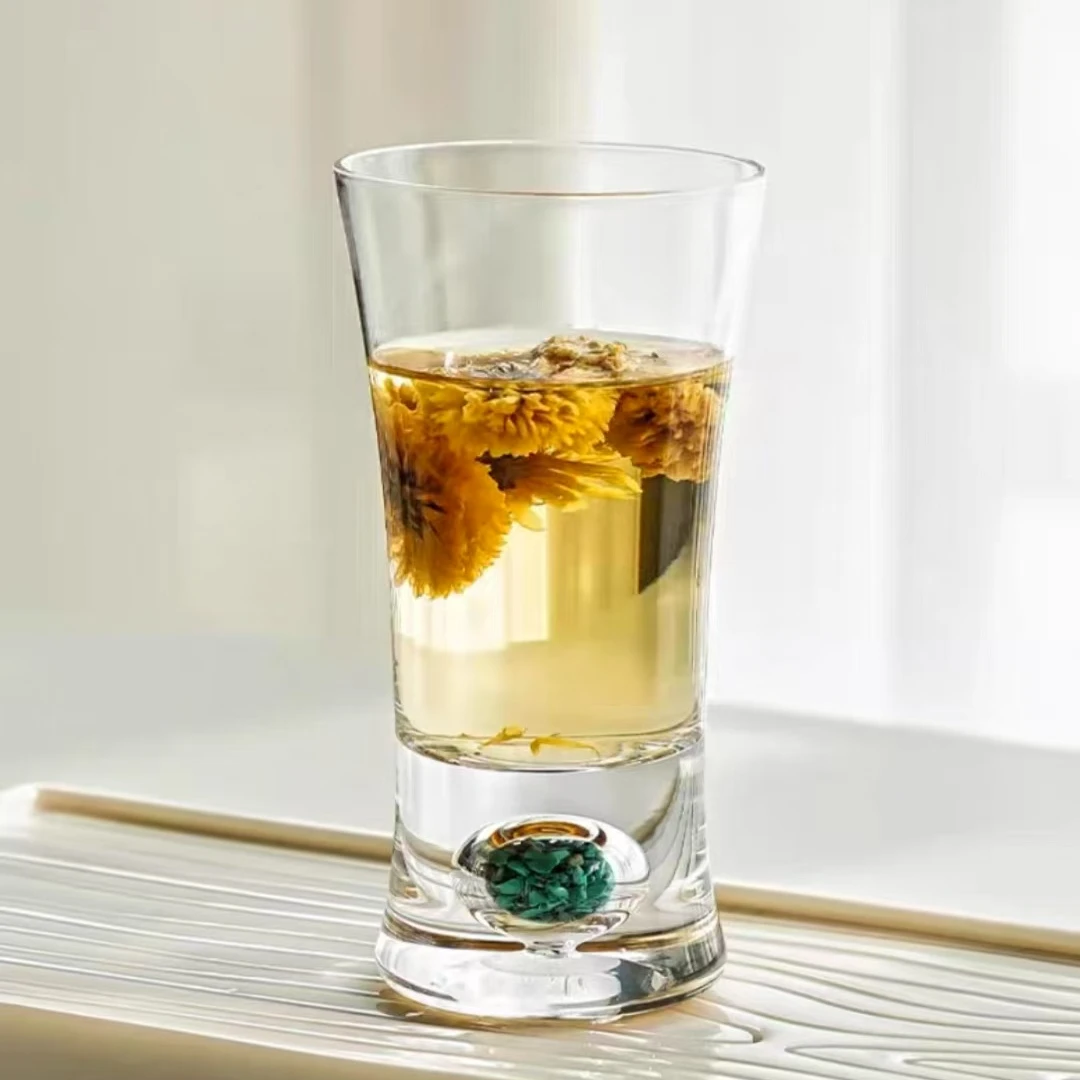 龙窑茶器   绿松石玻璃茶杯水杯可乐杯-----------4943直播