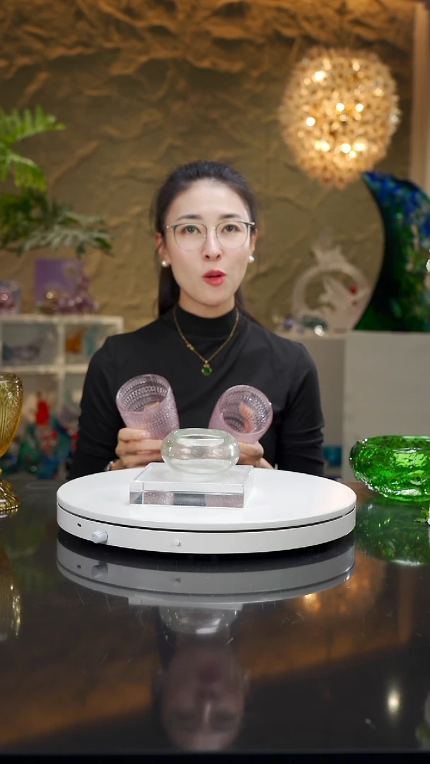 草**王琉璃圆形小果碗