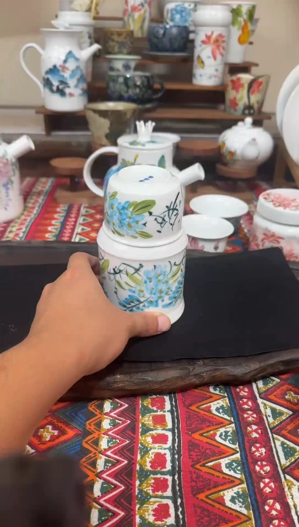 瓷景德镇高温釉下陶瓷