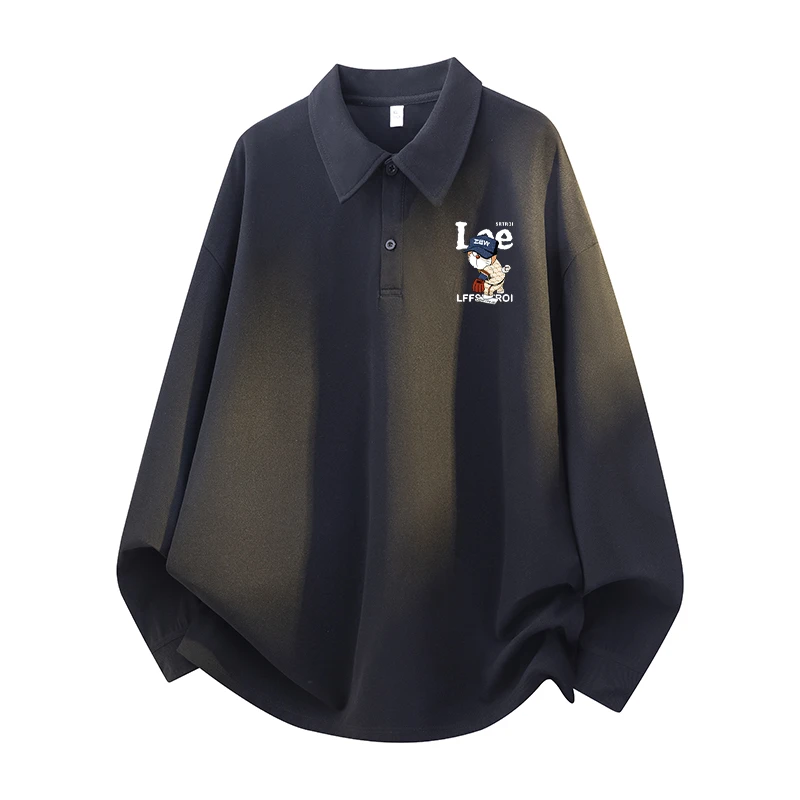 品质优选 l 送运费险 l 潮牌春秋POLO衫长袖卫衣秋冬休闲上衣男