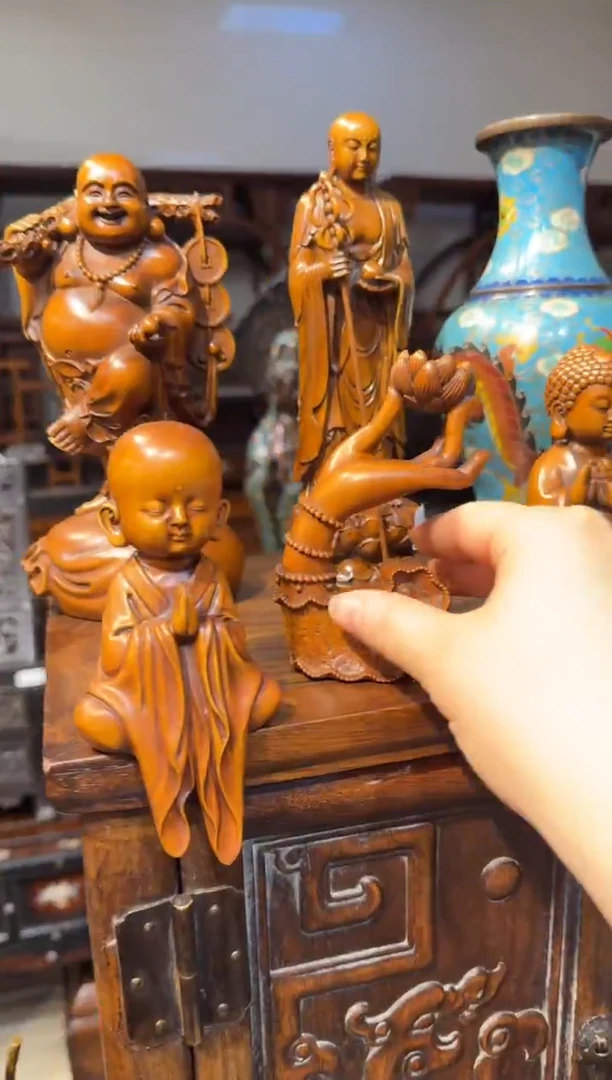 木木头款黄杨佛手香插198