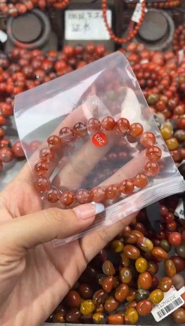 未镶嵌手串南红玛瑙10+