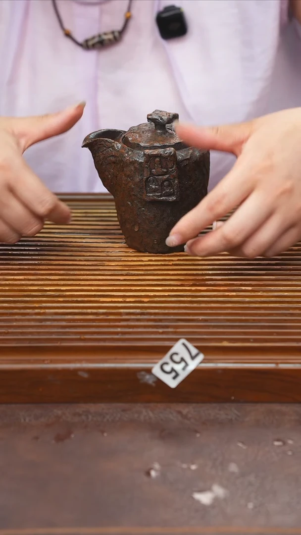 万古烧粗陶手工茶具