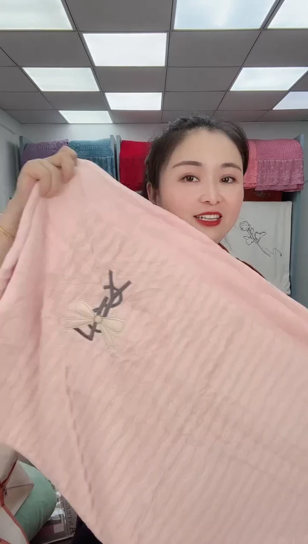 聚酯纤维聚酯纤维四件套 sly 水貂绒粉色