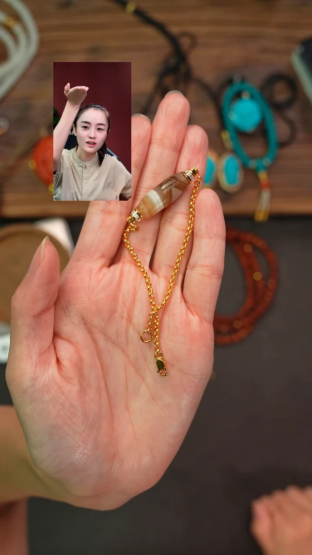 18K金镶嵌手链玛瑙/玉髓阳*7遇见匠心品质回血