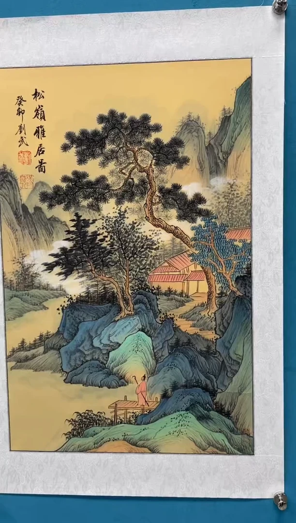 国画闪电购刘武绘画8