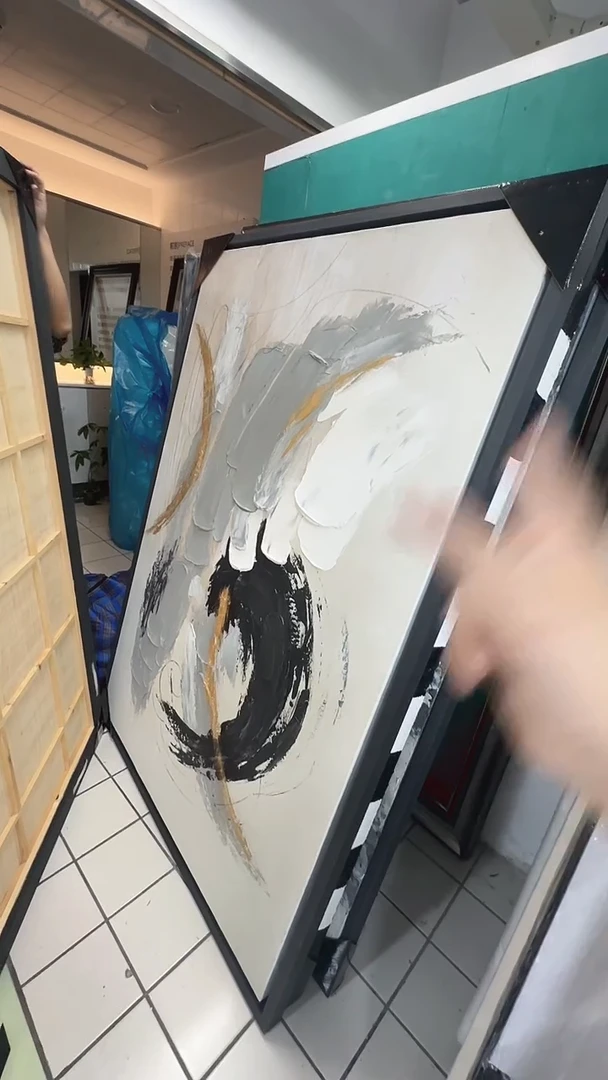 横款168 美术馆 装饰画120*180