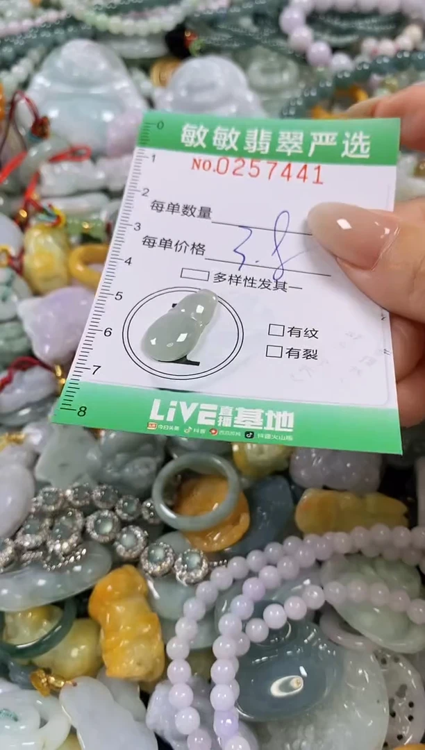 翡翠未镶嵌颈饰闪购0257441