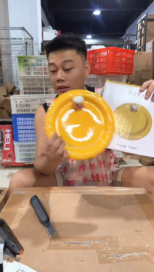 瓷片原盒星之卡比奶酪盘