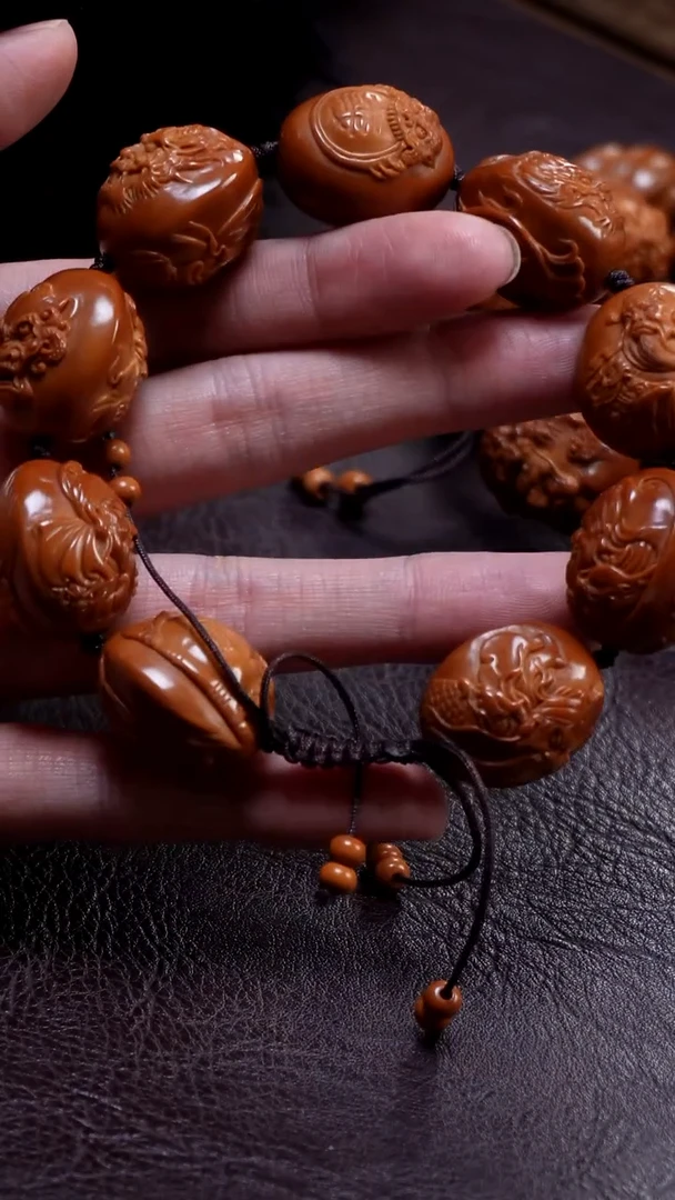 手串/手链橄榄核九龙关公