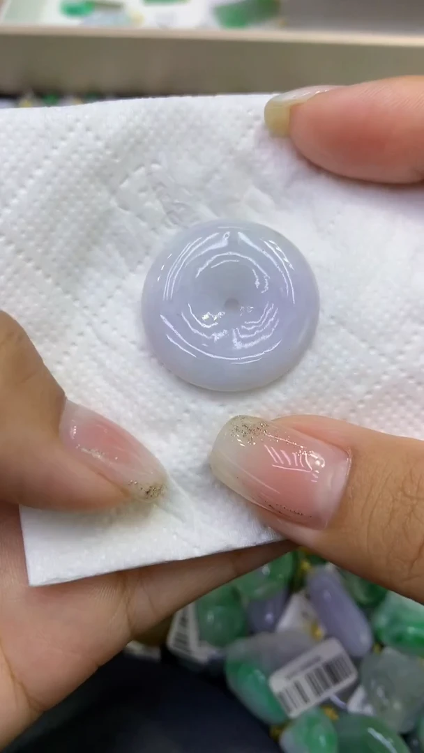 颈饰未镶嵌翡翠天然缅甸A货翡翠