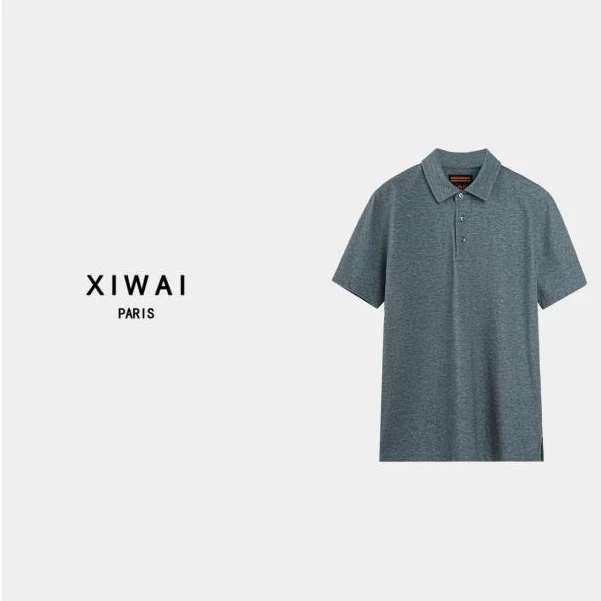 高级男装 夏季新品25s蛇年限定杰*亚商务款翻领短袖 POLO衫 7061