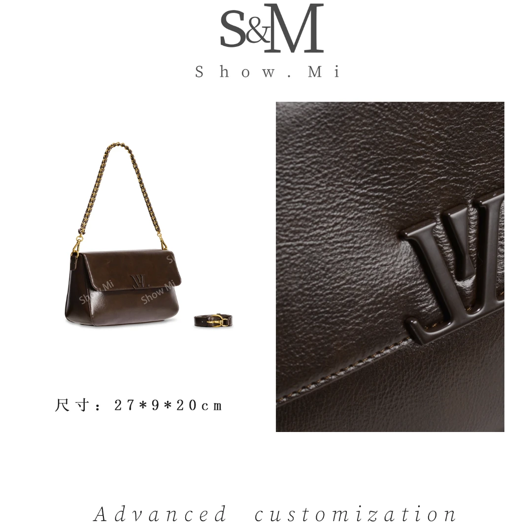 【Show Mi】GQ-8891-咖啡-轻奢小众时尚百搭女士包包sm