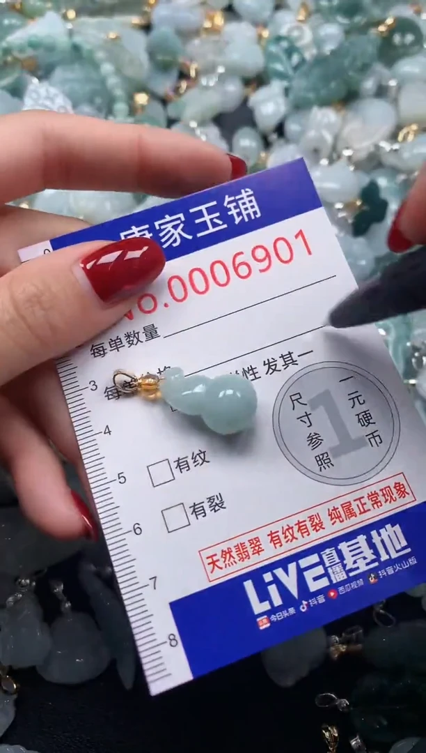 颈饰未镶嵌翡翠6901