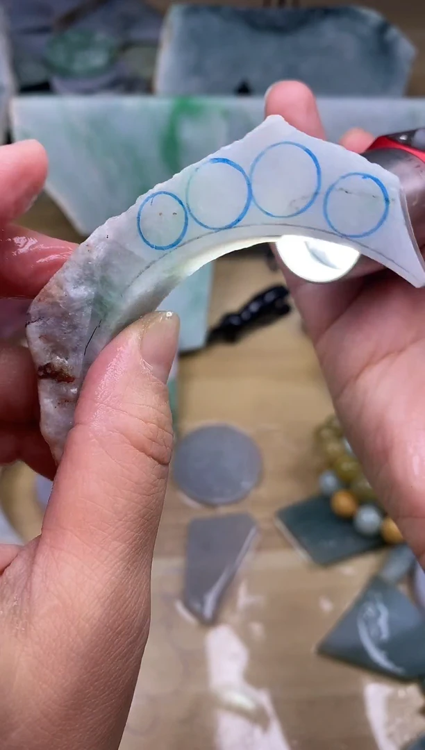 裸石翡翠缅甸翡翠A货473