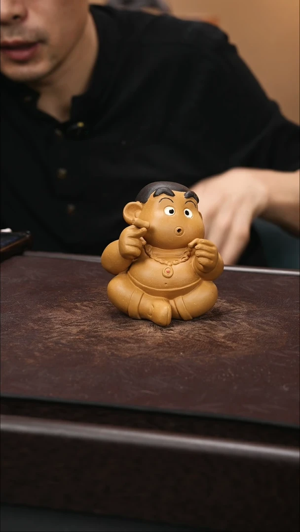 紫砂茶宠紫砂 蜡笔小新